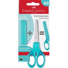 Faber-Castell - Grip school scissors, turquoise