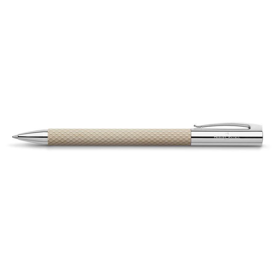Faber-Castell - Ambition OpArt White Sand twist ballpoint pen, B