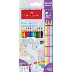 Faber-Castell - Colour Pencils Colour Grip unicorn 10+3