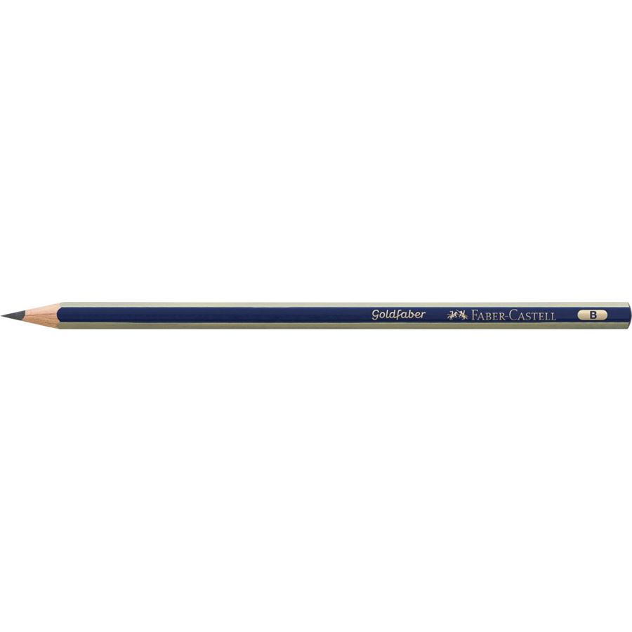 Faber-Castell - Goldfaber 1221 graphite pencil, B