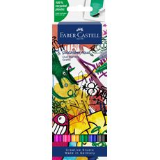 Faber-Castell - Goldfaber Aqua Dual Marker, wallet of 6, Graffiti