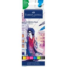 Faber-Castell - Goldfaber Aqua Dual Marker wallet of 6