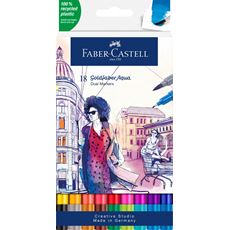 Faber-Castell - Goldfaber Aqua Dual Marker wallet of 18