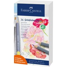 Faber-Castell - Goldfaber Aqua watercolour pencil, gift set, 36 pieces