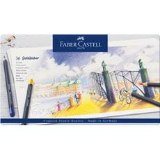 Faber-Castell - Goldfaber colour pencil, tin of 36