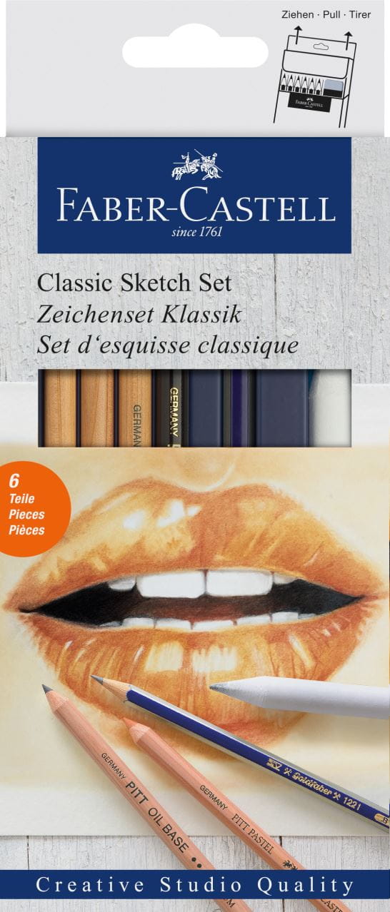 Faber-Castell - Classic Sketch set, monochrome