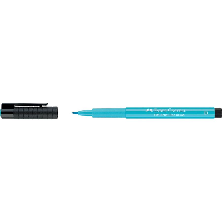 Faber-Castell - Pitt Artist Pen Brush India ink pen, light cobalt turquoise