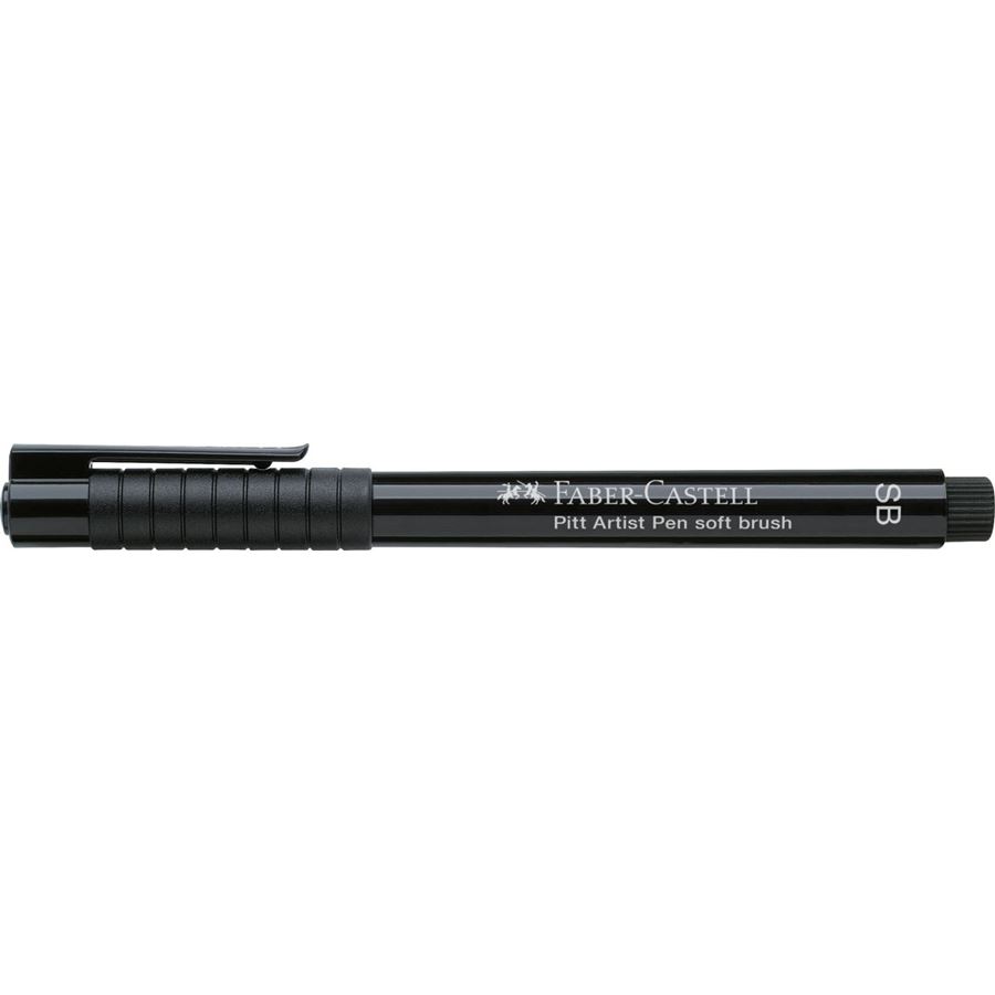 Faber-Castell - Pitt Artist Pen Soft Brush India ink pen, black