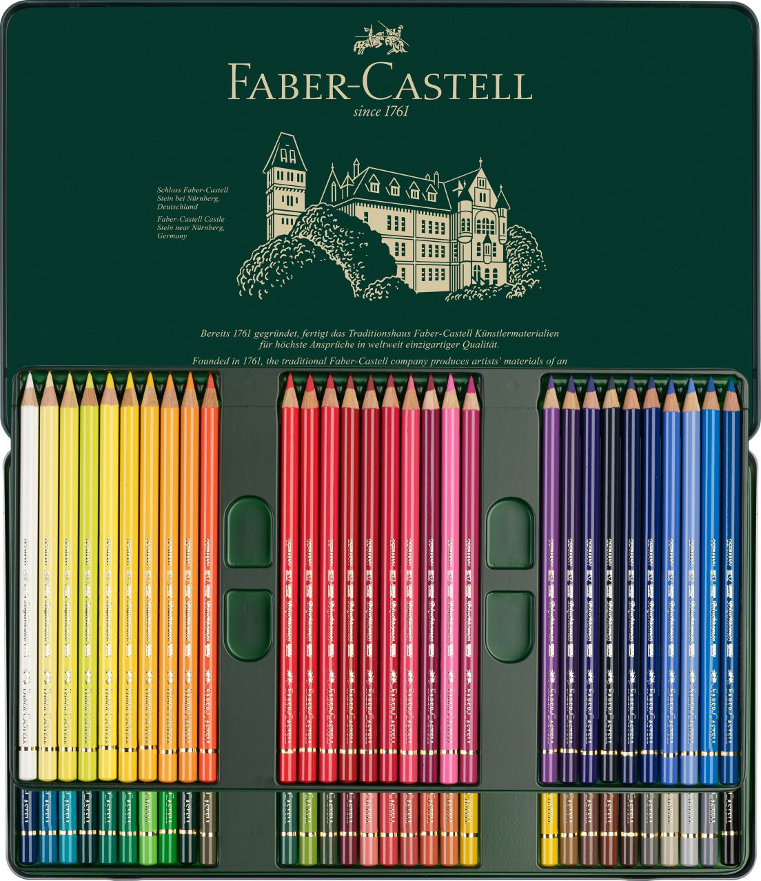 Faber-Castell 20 Faber-Castell Polychromos Artists' Colouring Pencils New 