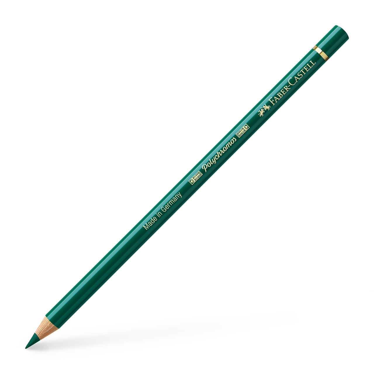 Faber-Castell - Polychromos colour pencil, 159 Hooker´s green